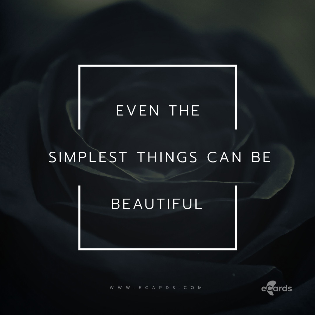 Beauty Quotes - eCard template 