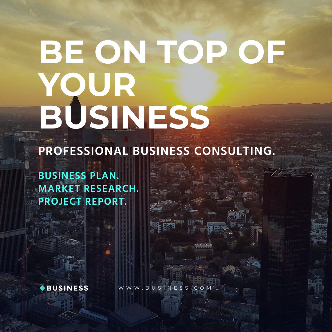 Business Consulting Ad Template