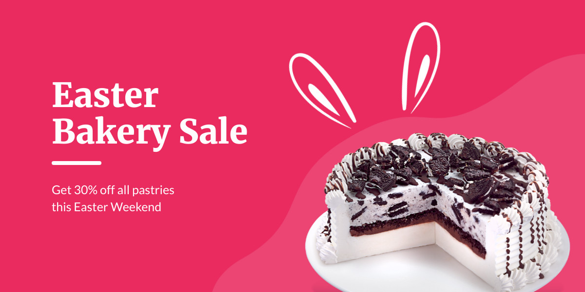 Easter Bunny Bakery Sale Inline Rectangle 300x250