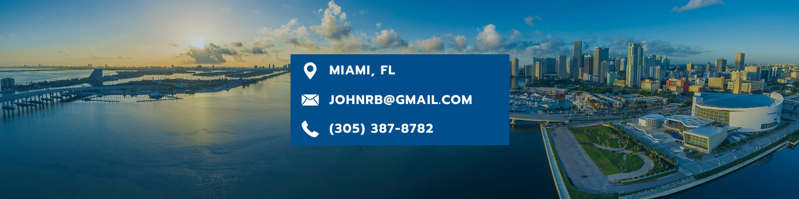 JohnRB Miami Linkedin Profile BG Linkedin Profile Background 1584x396