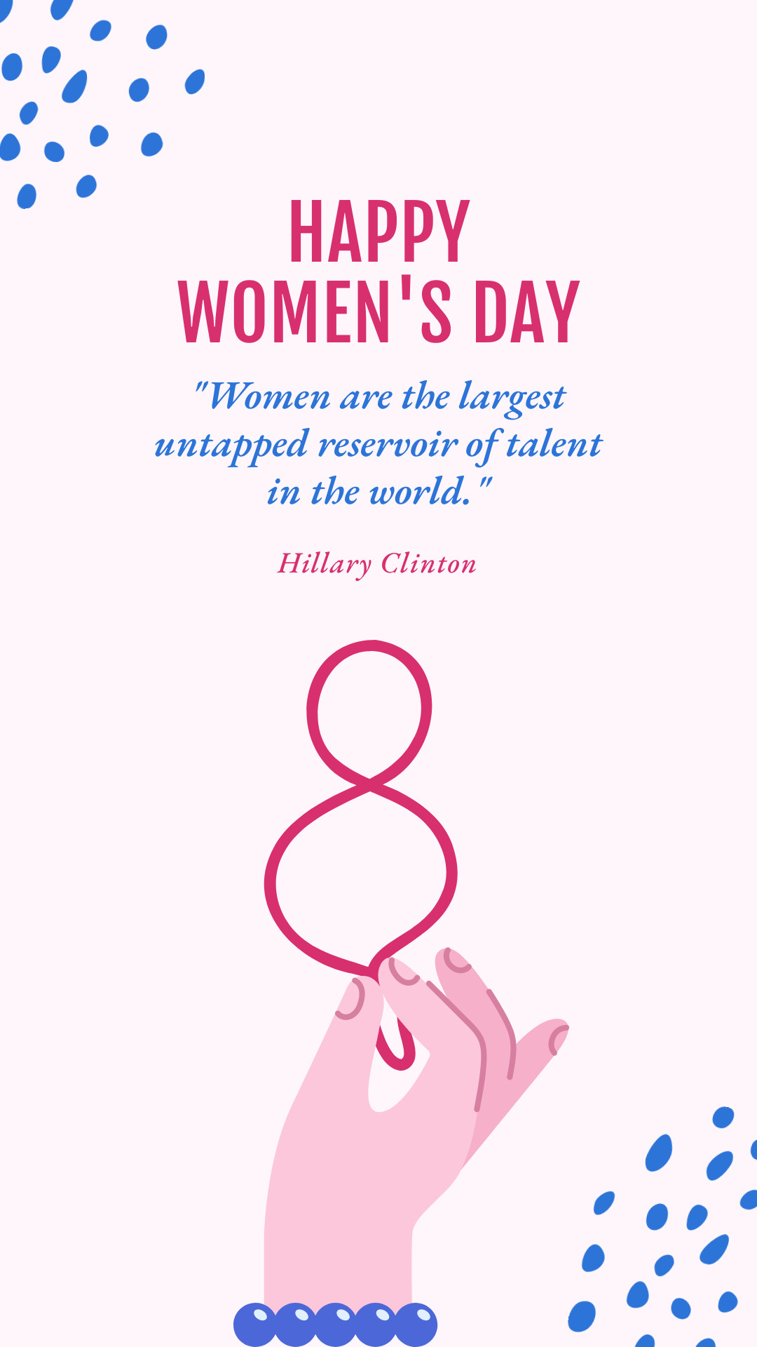 Happy Women's Day Talent