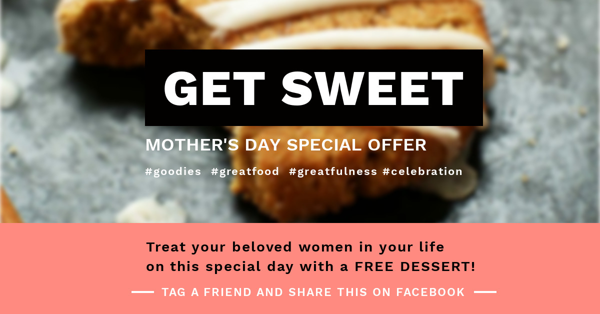 Mother's Day - Special offer Facebook Sponsored Message 1200x628