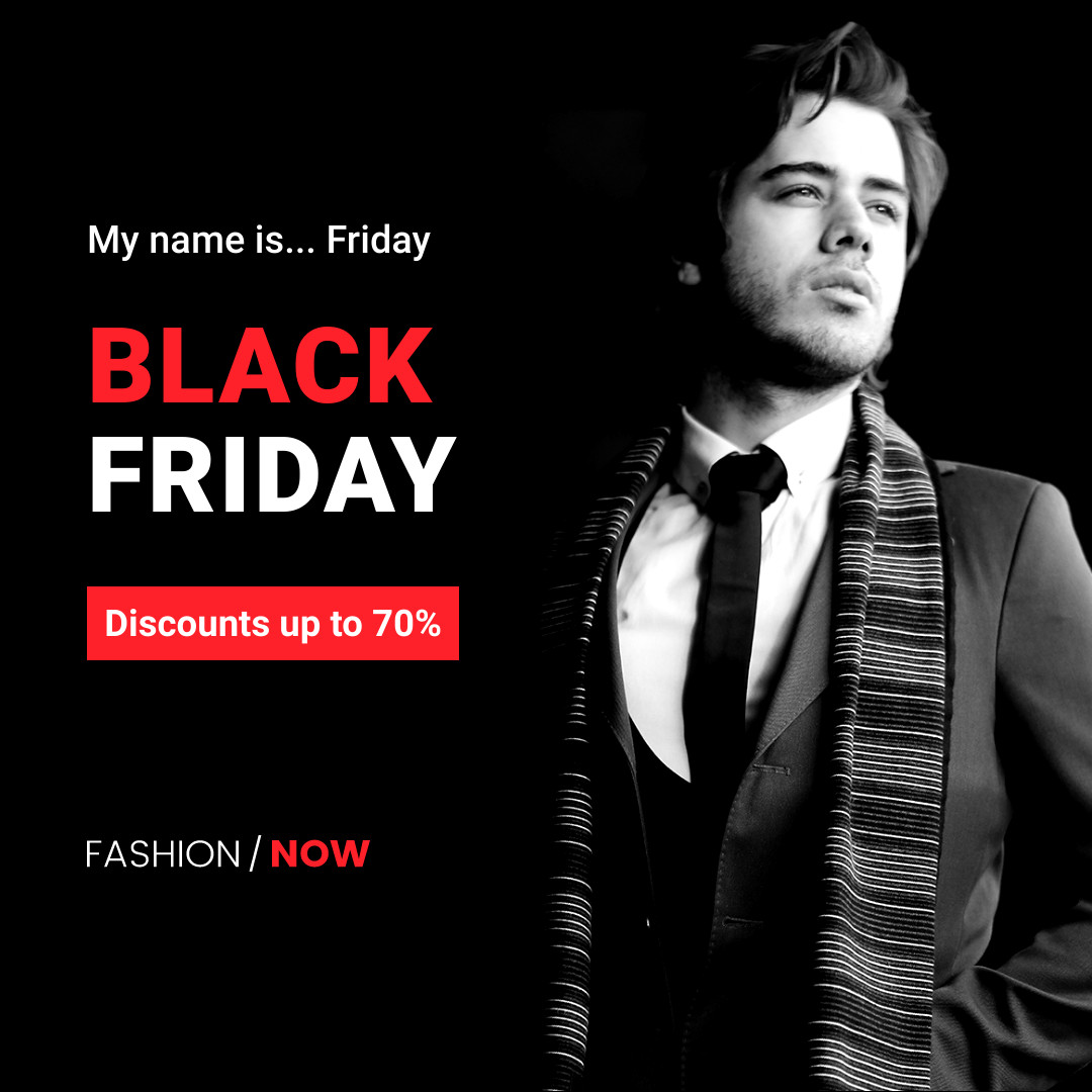 My Name is Black Friday Inline Rectangle 300x250
