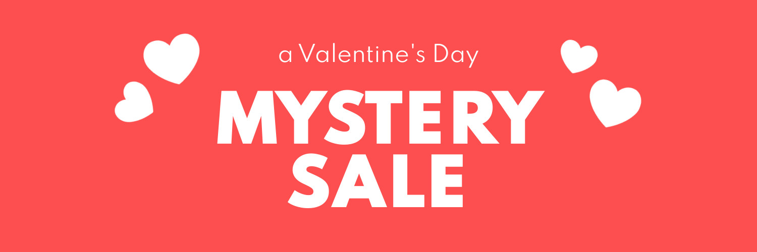 Valentine's Day Mystery Sale