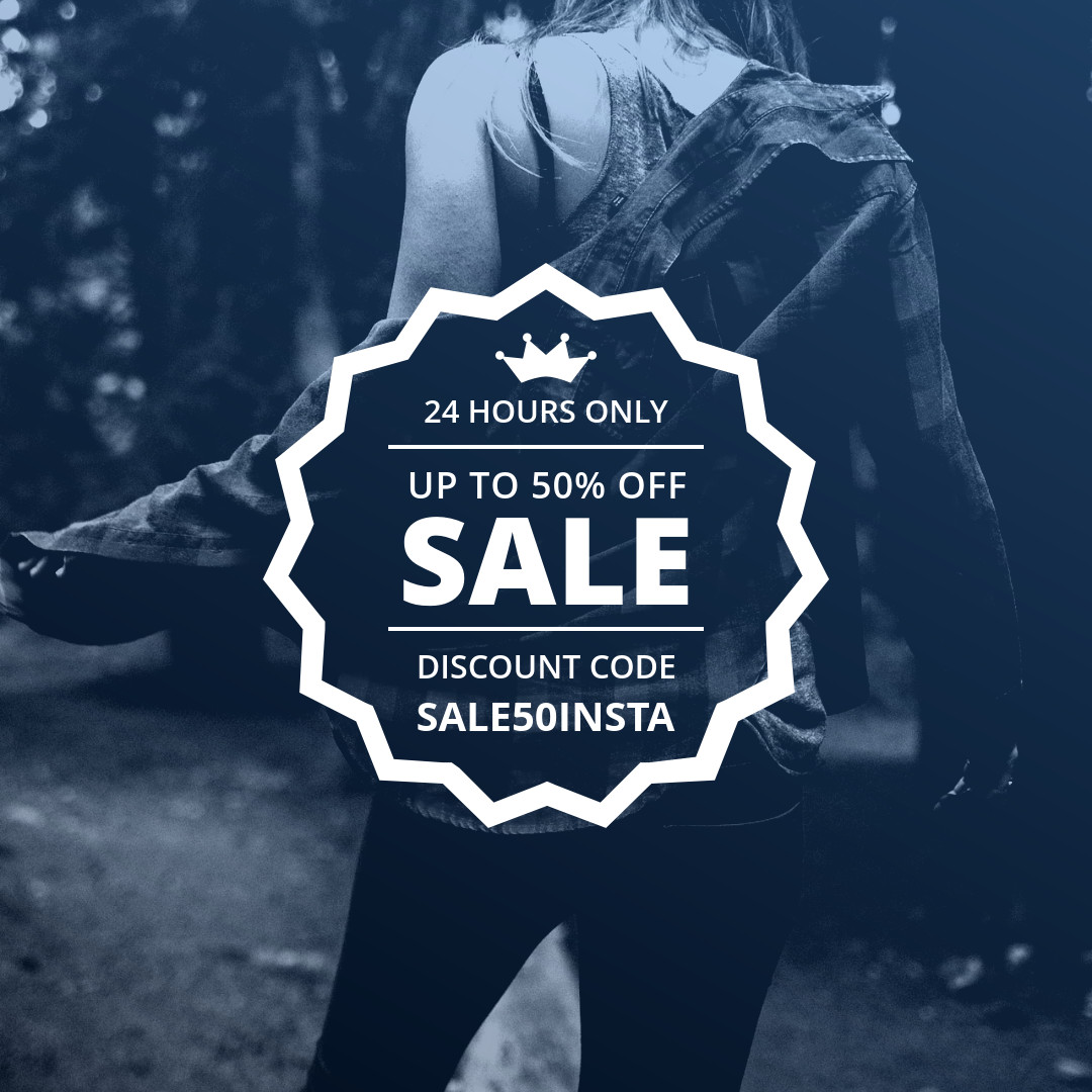 24 Hours Discount - Ad template