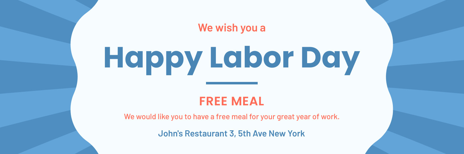 Labor Day Free Meal