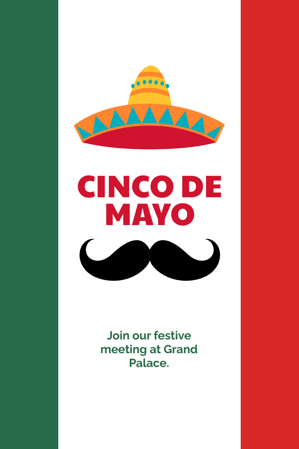 Cinco de Mayo Mexican Festive Meeting