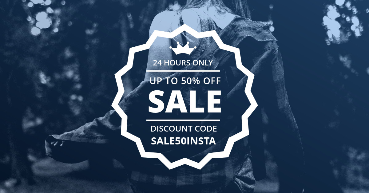 24 Hours Discount - Ad template