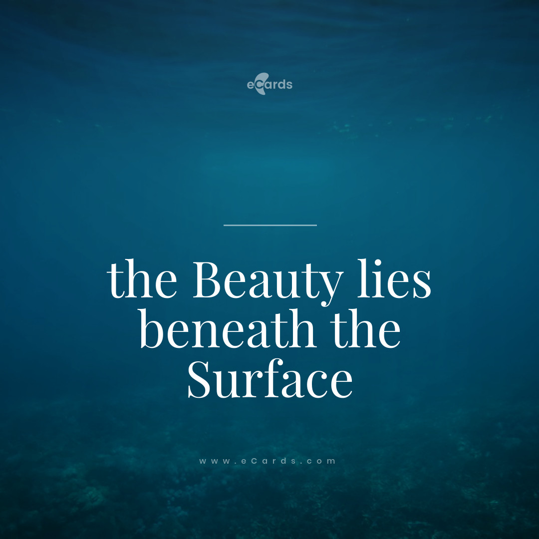 Beauty Quote - eCard template  Facebook Carousel Ads 1080x1080