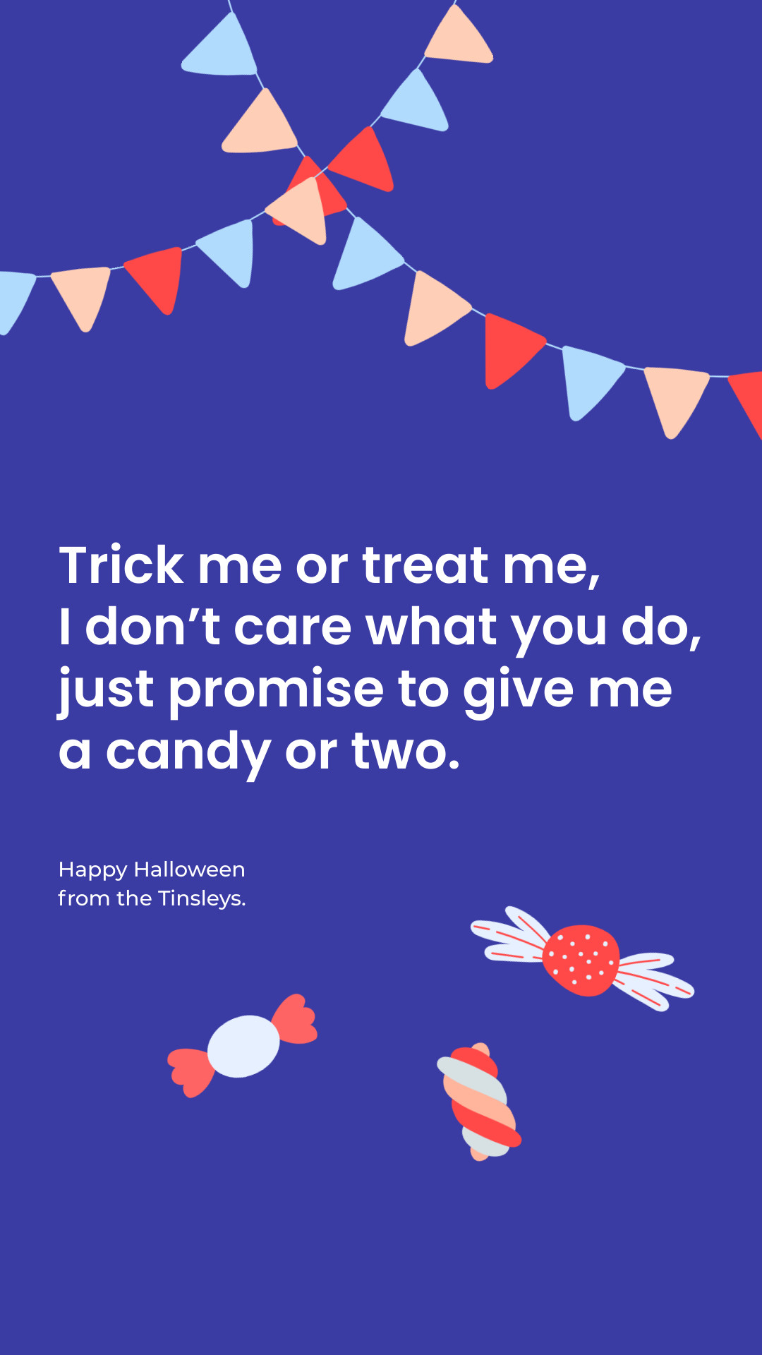 Give Me a Candy Tinsleys Halloween