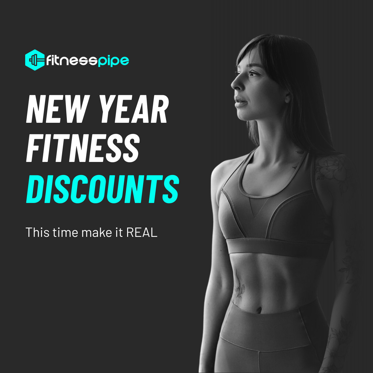 New Year Fitness Real Discounts Inline Rectangle 300x250