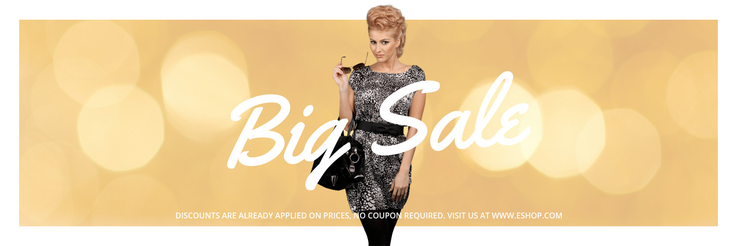 Big Fashion Sale Announcement
