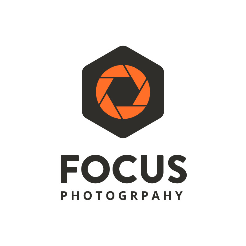 Focus Photography – Logo Template  800x800 template