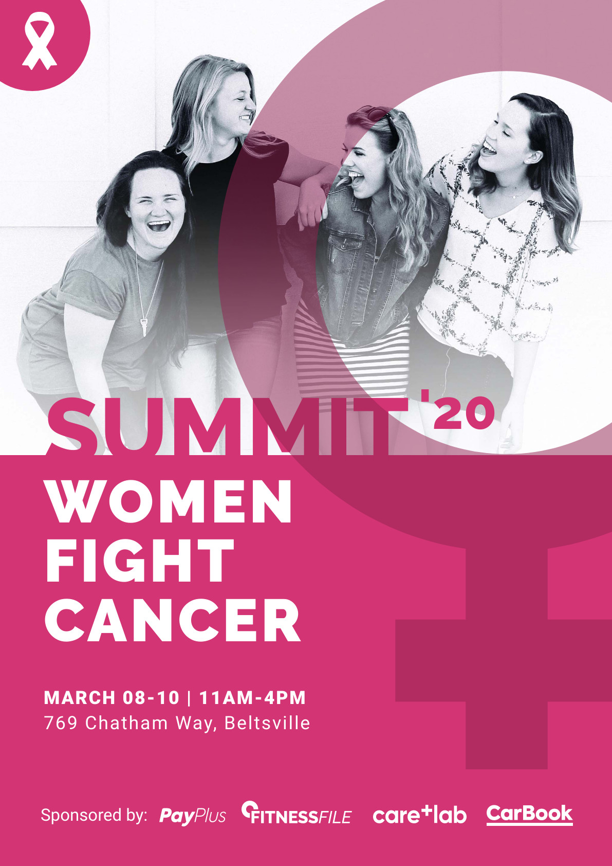 Cancer Summit 20 Women's Day – Poster Template   1191x1684 template