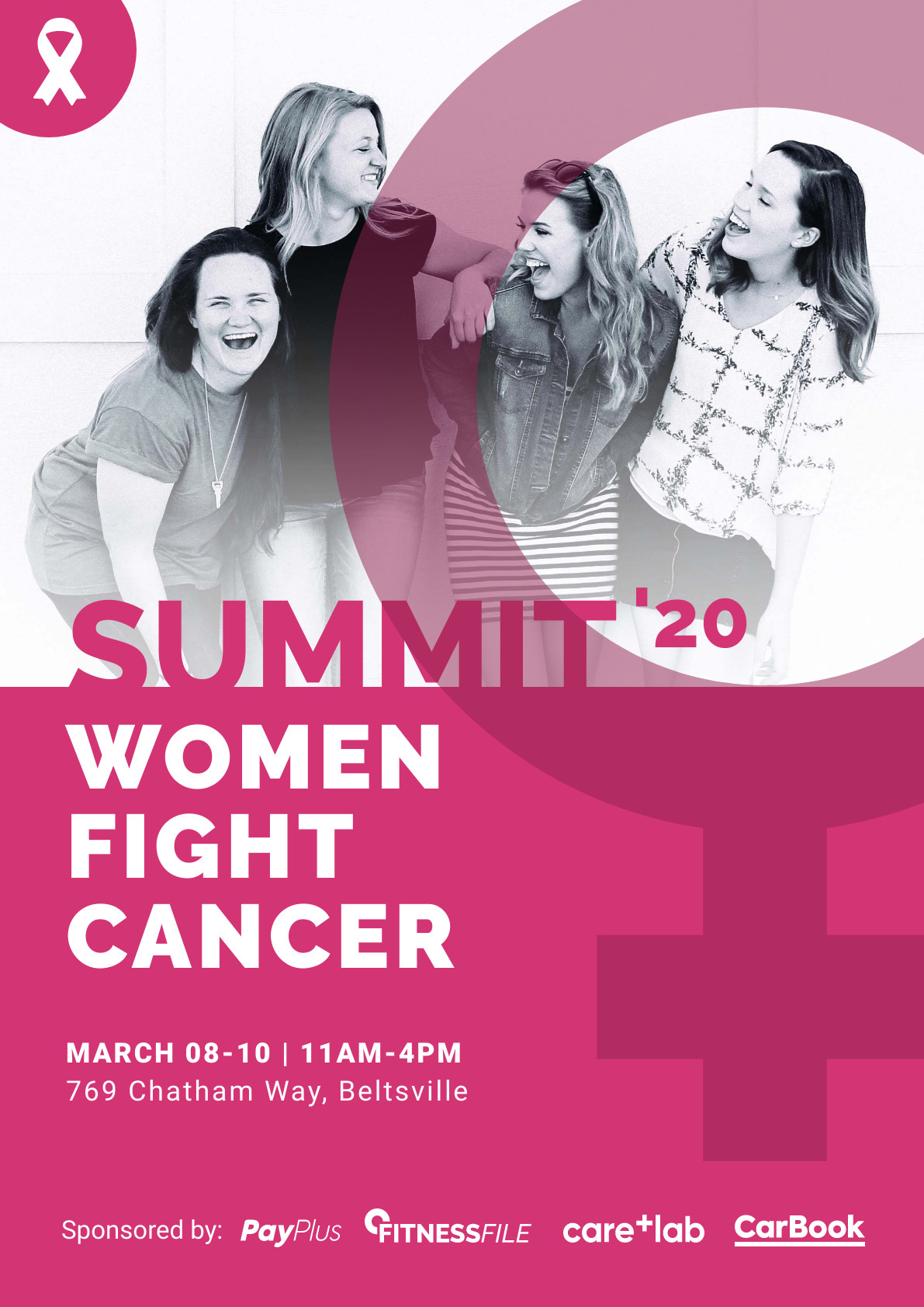 Cancer Summit 20 Women's Day – Poster Template  