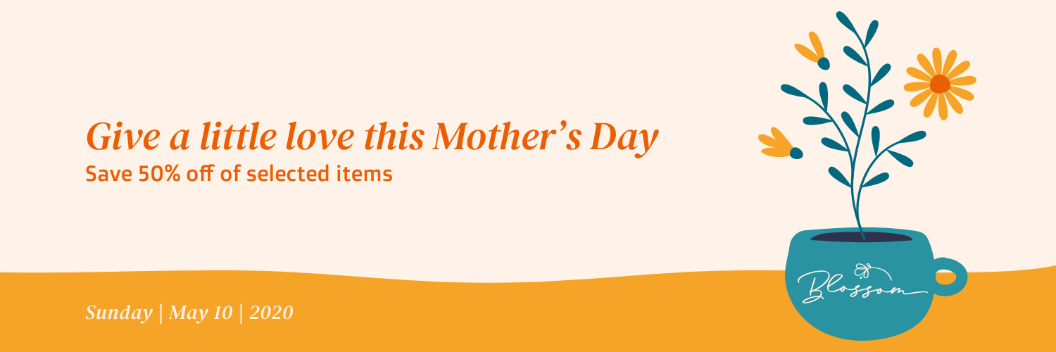 Mother's Day Give a Little Love Facebook Cover 820x360