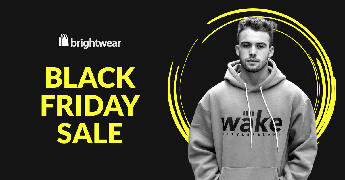 Hoodie Black Friday Yellow Sale