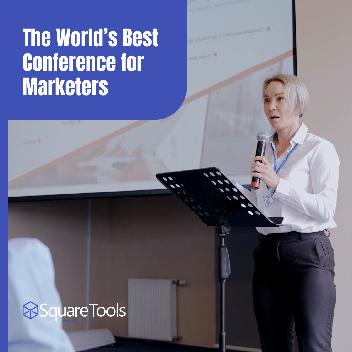 Best Conference for Marketers Video Facebook Video Cover 1250x463