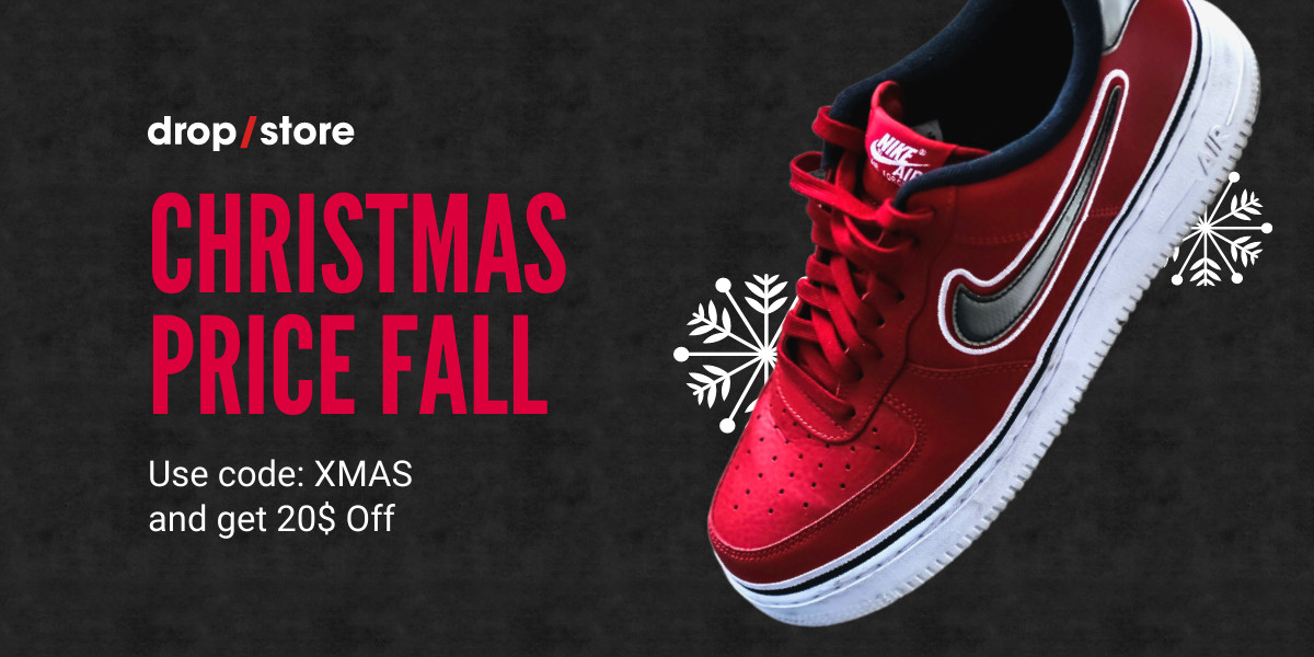 Christmas Footwear Promotional Price Template