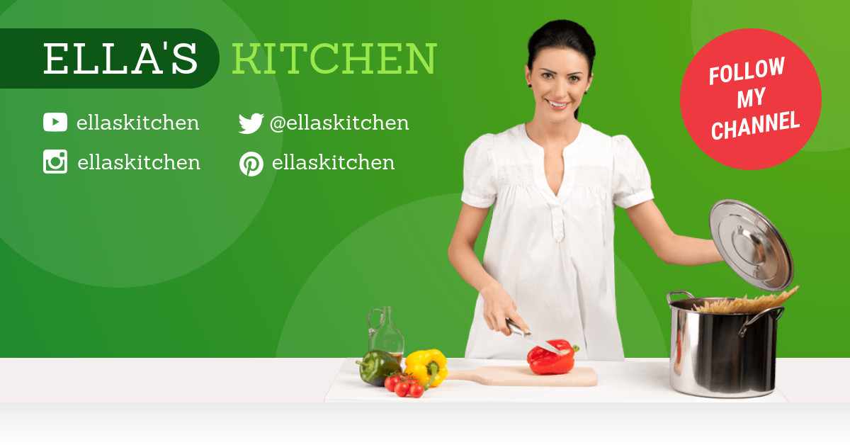 Ella's cooking channel Facebook Sponsored Message 1200x628