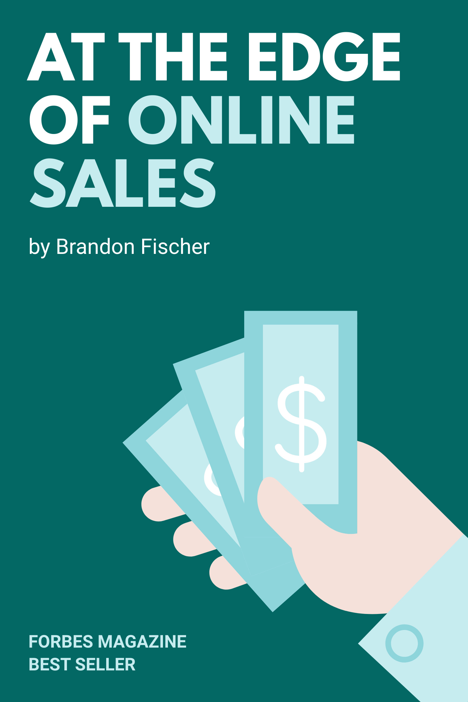 At the edge of online sales Book – Cover Template 1600x2400 template