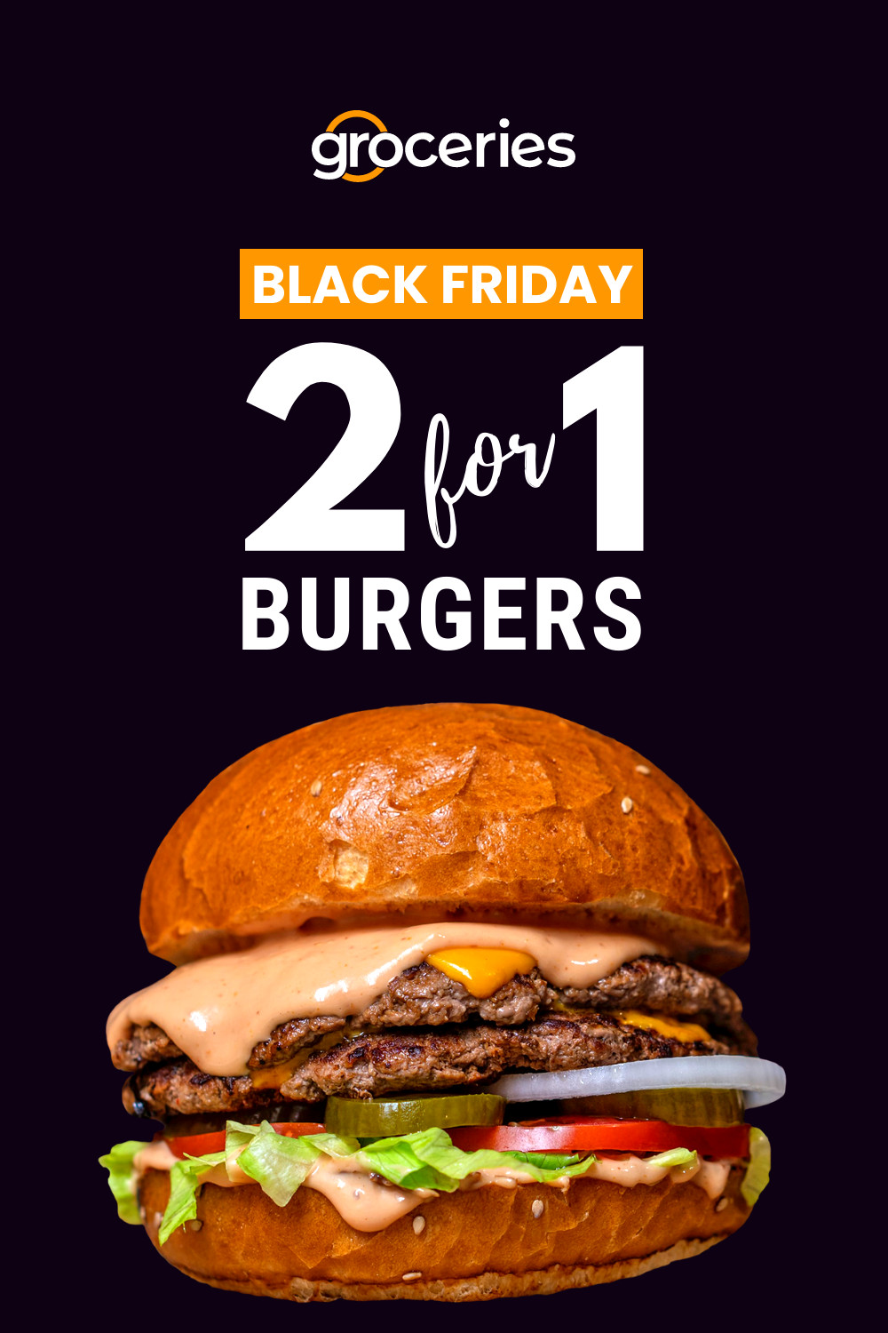 Black Friday 2 for 1 Burgers