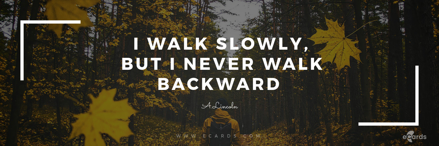 Keep moving forward - eCard template