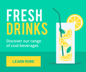 Discover Our Fresh Drinks  Inline Rectangle 300x250