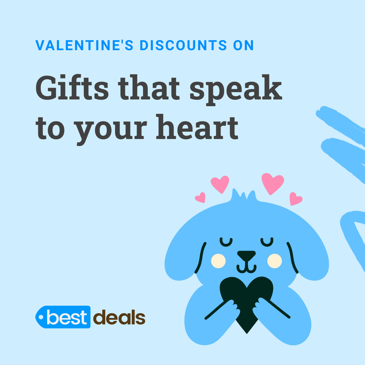 Blue Valentine's Day Gifts that Speak Inline Rectangle 300x250