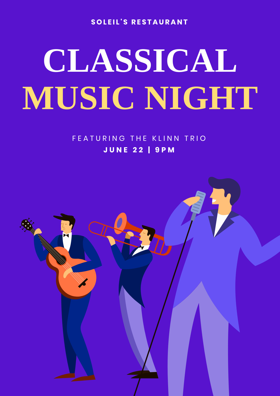 Classical Music Night – Poster Template