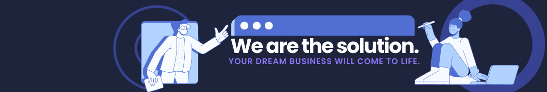 We Are The Solution Business Linkedin Page Cover