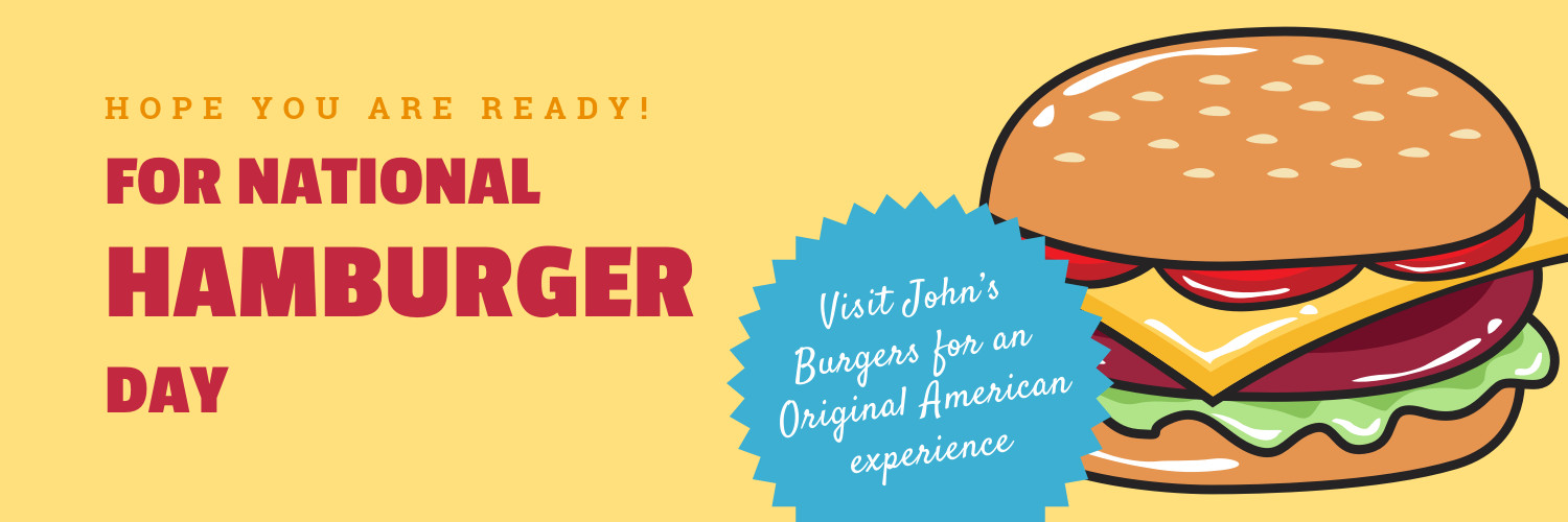 National Hamburger Day Facebook Sponsored Message 1200x628