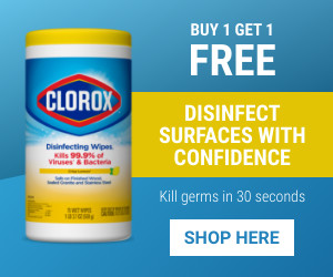 Clorox Kill Germs Bogo Deal Inline Rectangle 300x250