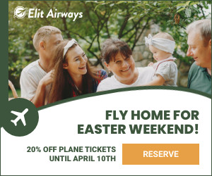 Fly Home for Easter Weekend Inline Rectangle 300x250