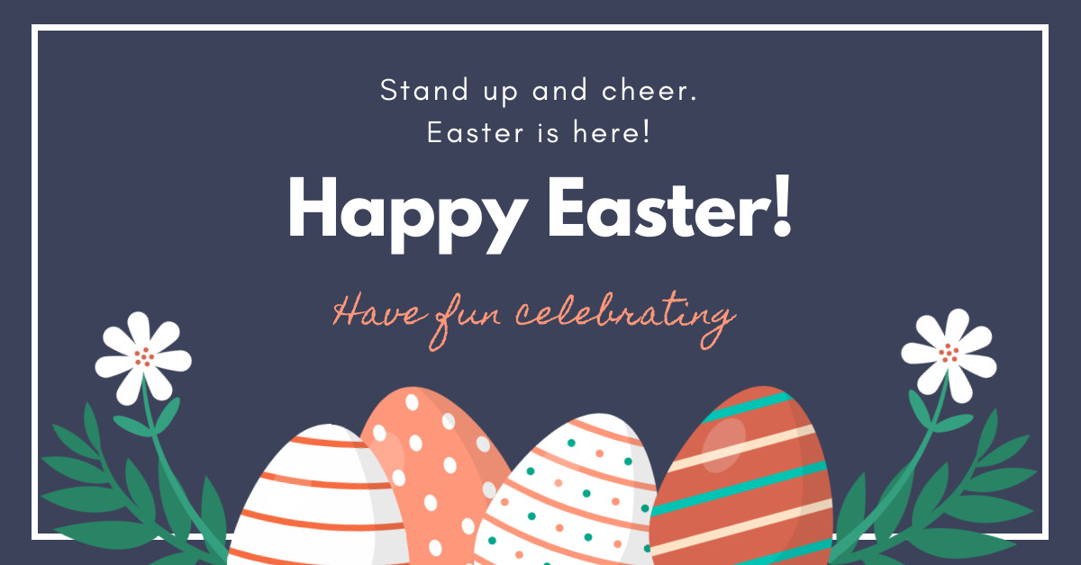 Stand Up and Cheer This Easter