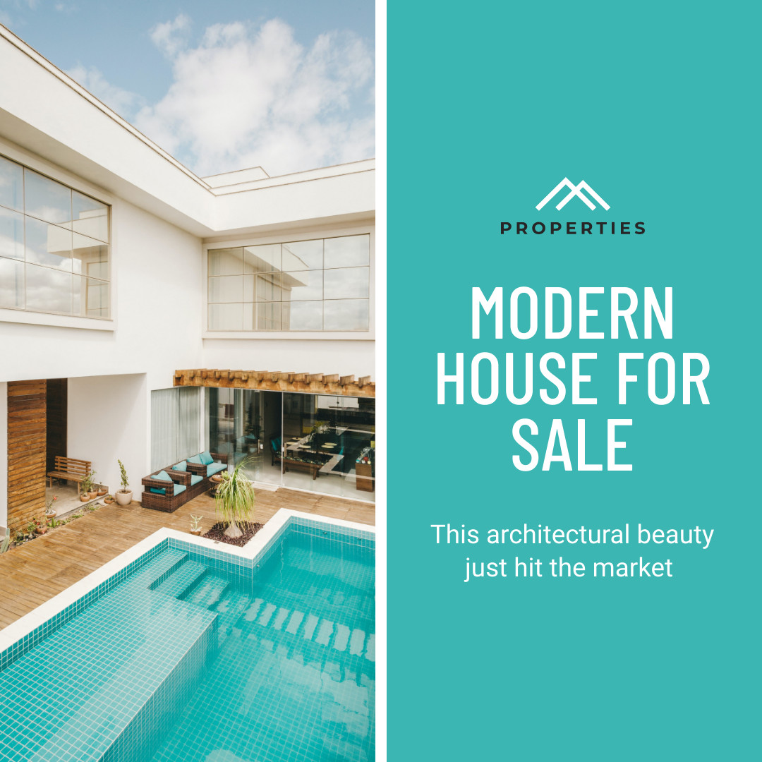 Modern House with Pool for Sale Inline Rectangle 300x250