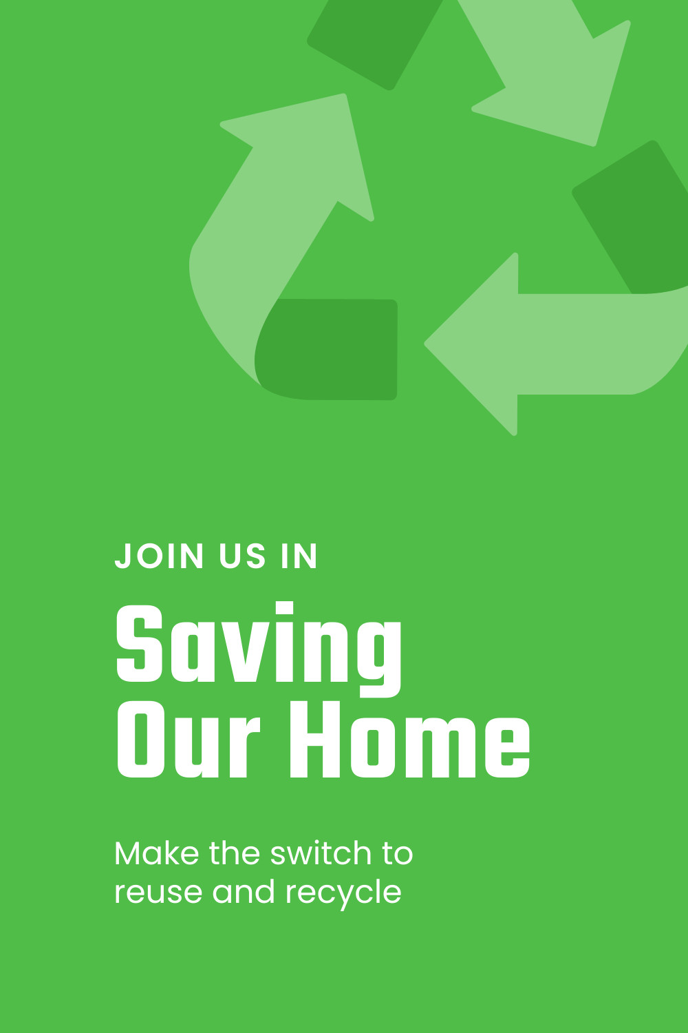 Save our Home and Recycle Earth Day