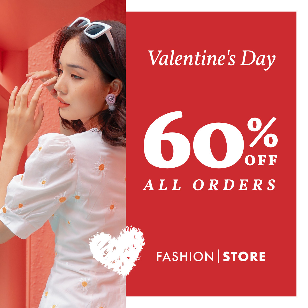 Valentine's Day Red Love Deal