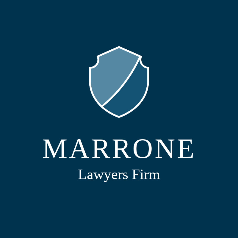 Marrone Lawyers – Logo Template 800x800 template