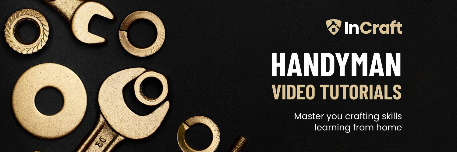 Handyman Video Tutorials Ad Template Facebook Cover 820x360