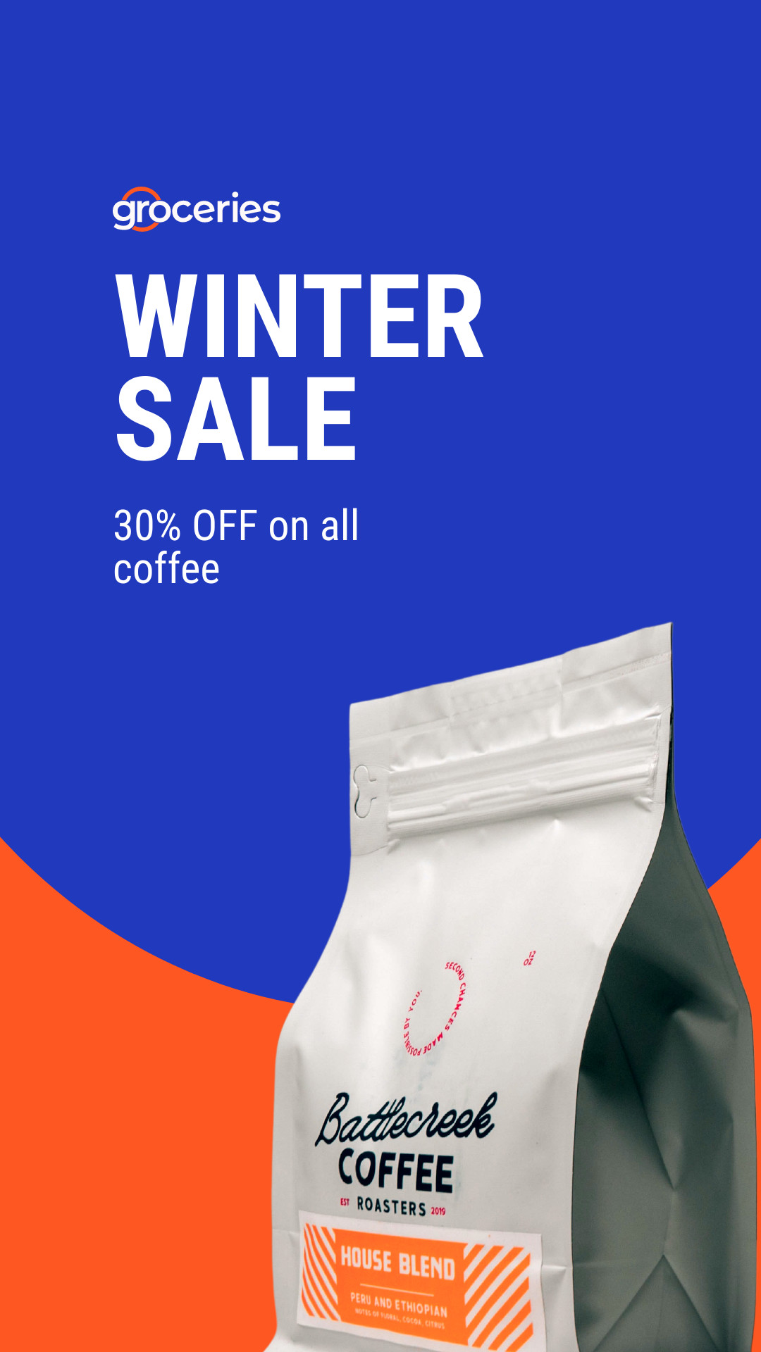 Christmas Winter Sale Coffee