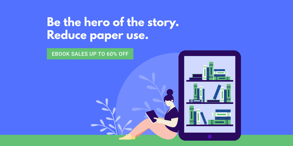 Reduce Paper Use Ebook Earth Day Sales
