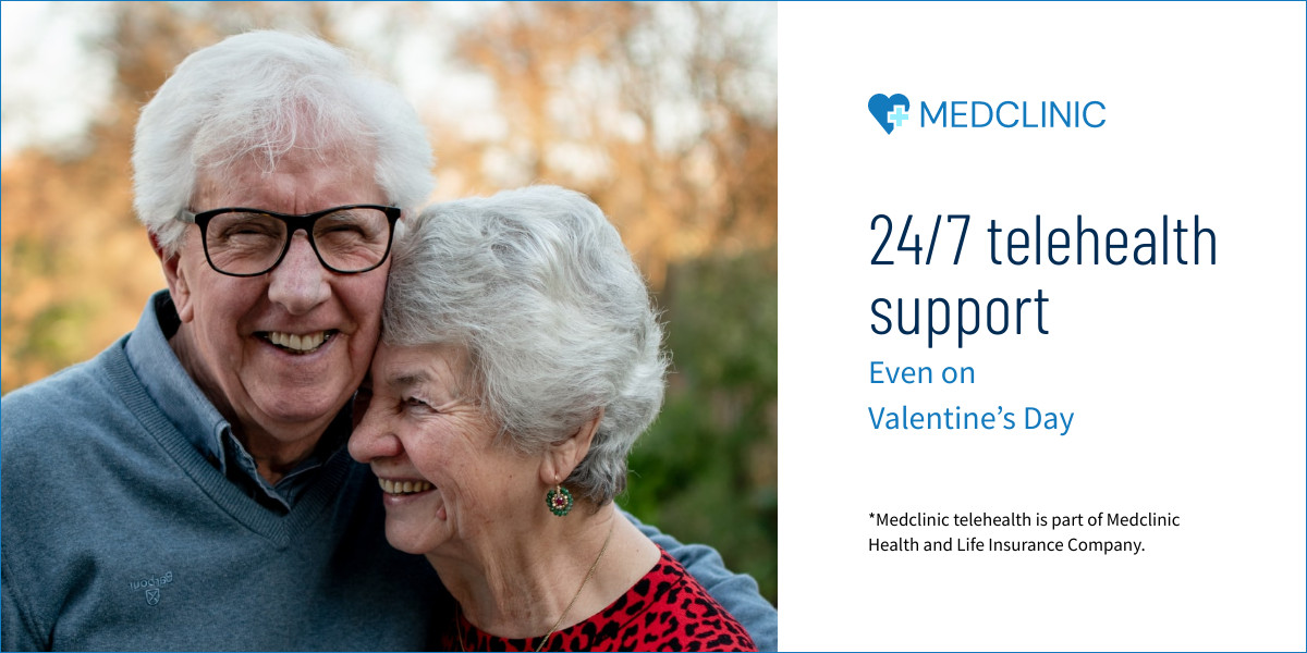 Telehealth Support Even on Valentine's Day