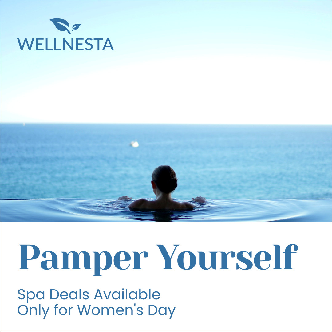 Wellness Pamper On Women's Day 1080x1080 template