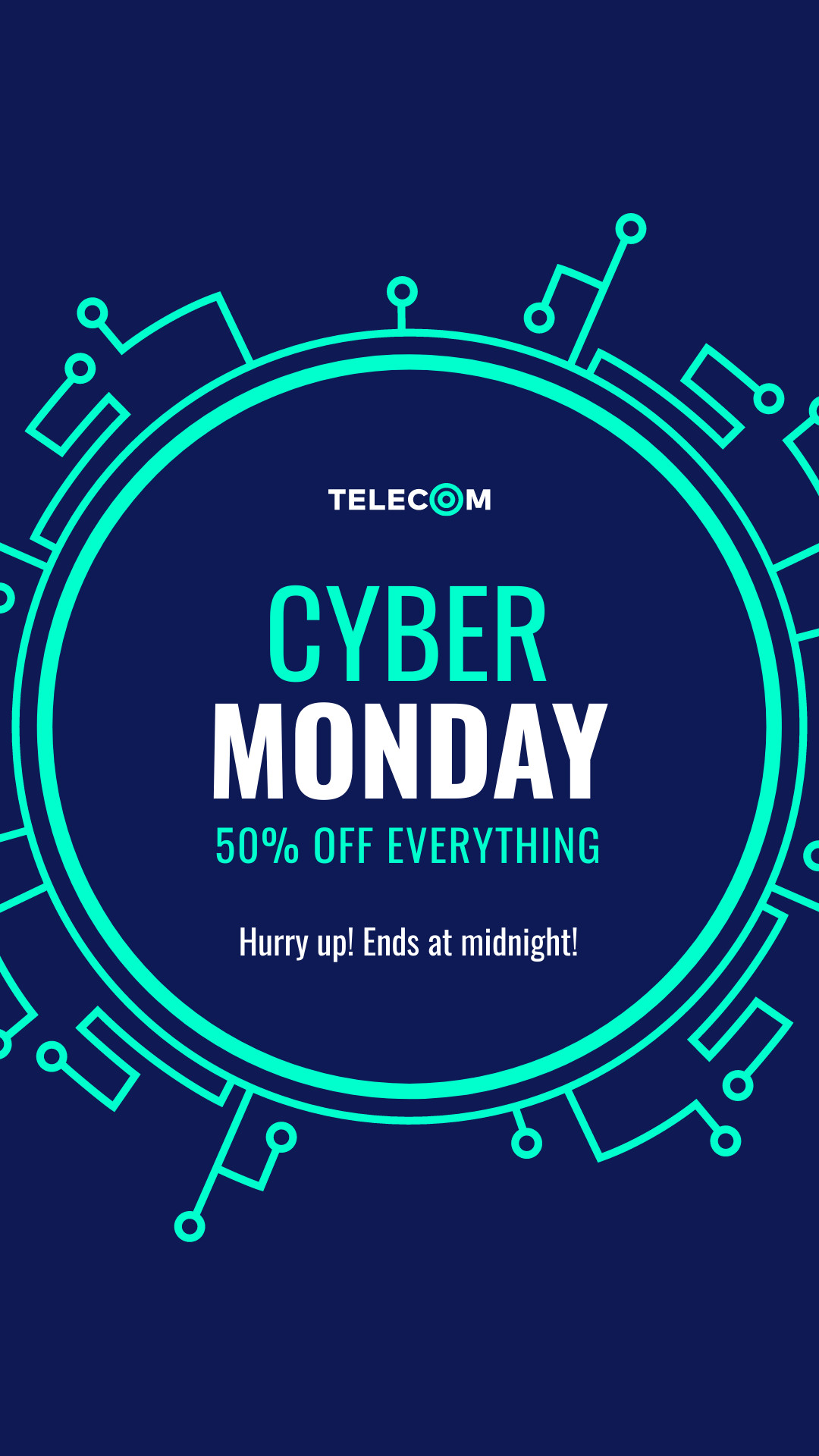 Cyber Monday Circuit Circle