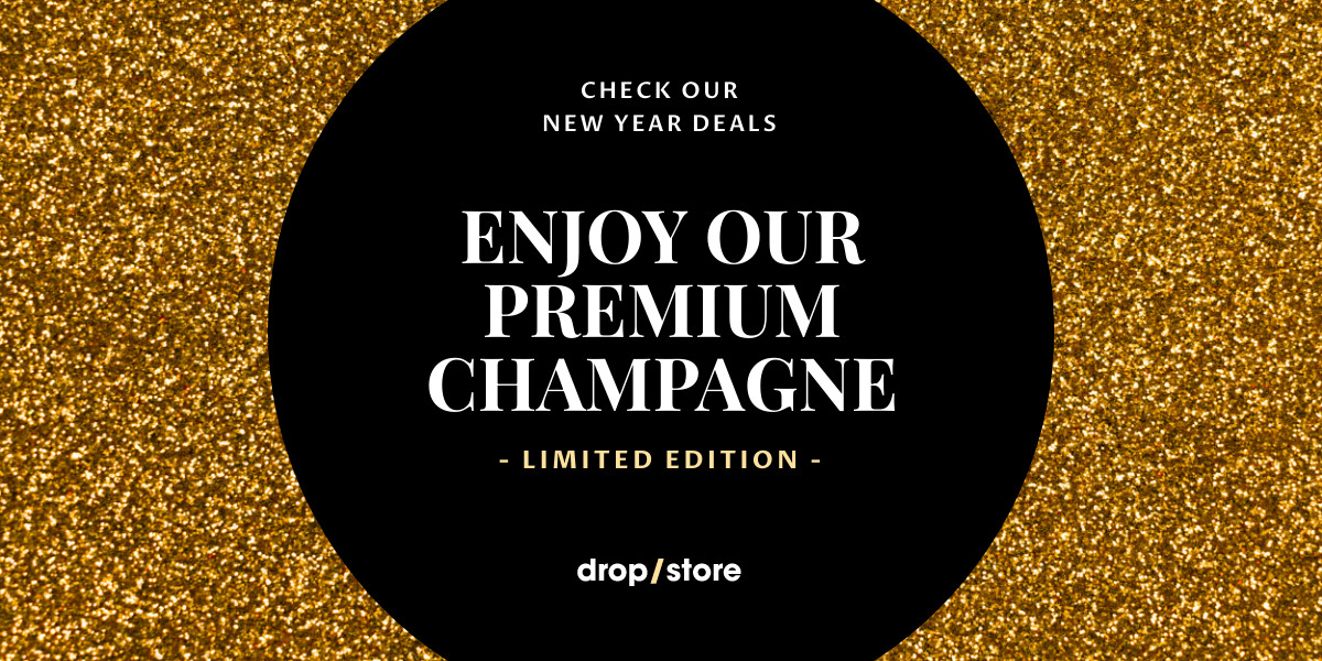 New Year Premium Champagne Deals Facebook Cover 820x360