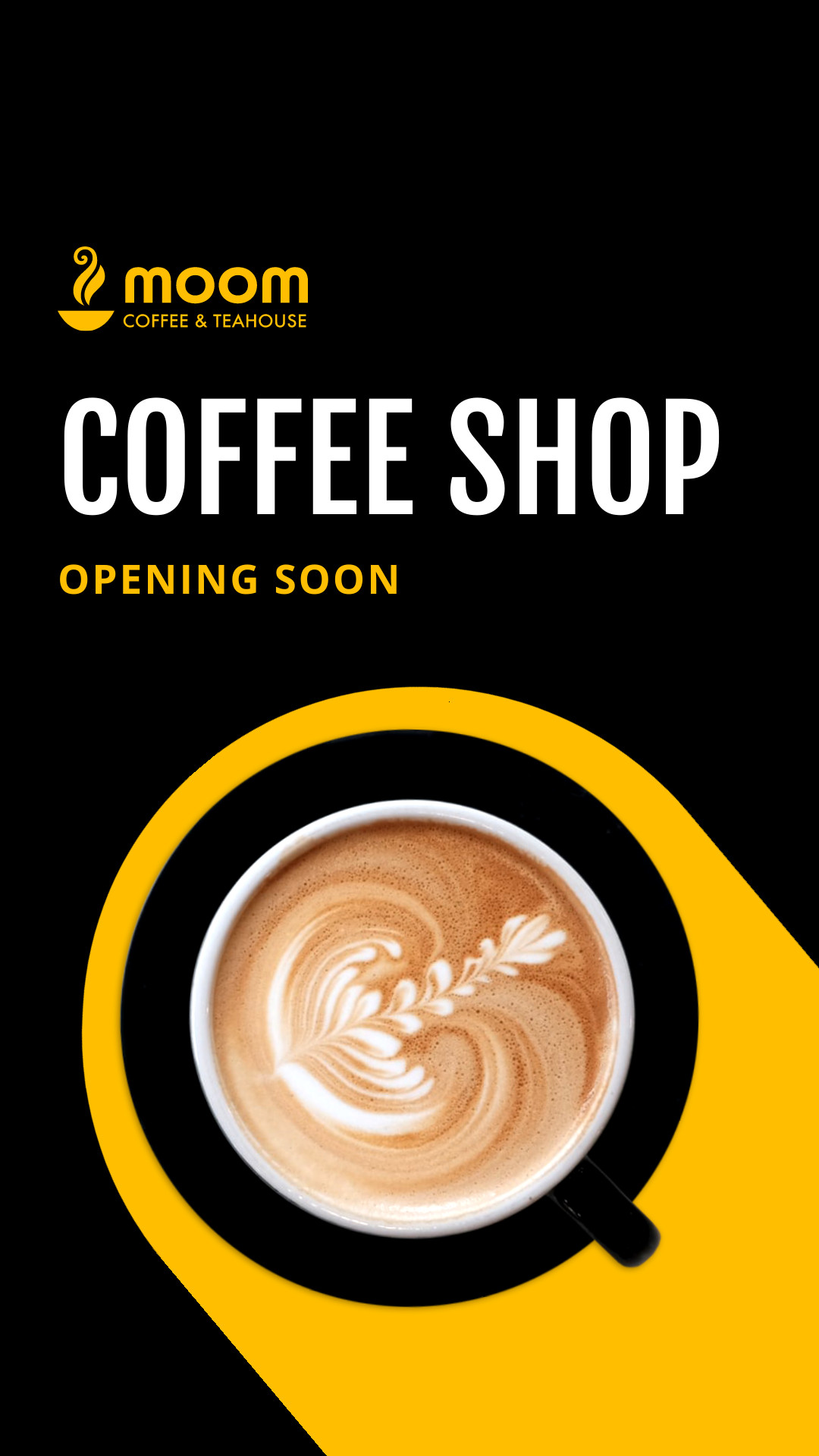 Modern Coffee Shop Opening Soon
