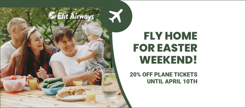 Fly Home for Easter Weekend