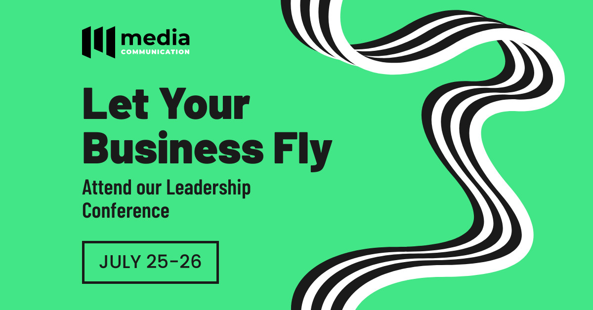 Let Your Business Fly Leadership Conference Responsive Landscape Art 1200x628