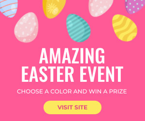 Amazing Easter Event Colorful Eggs Inline Rectangle 300x250